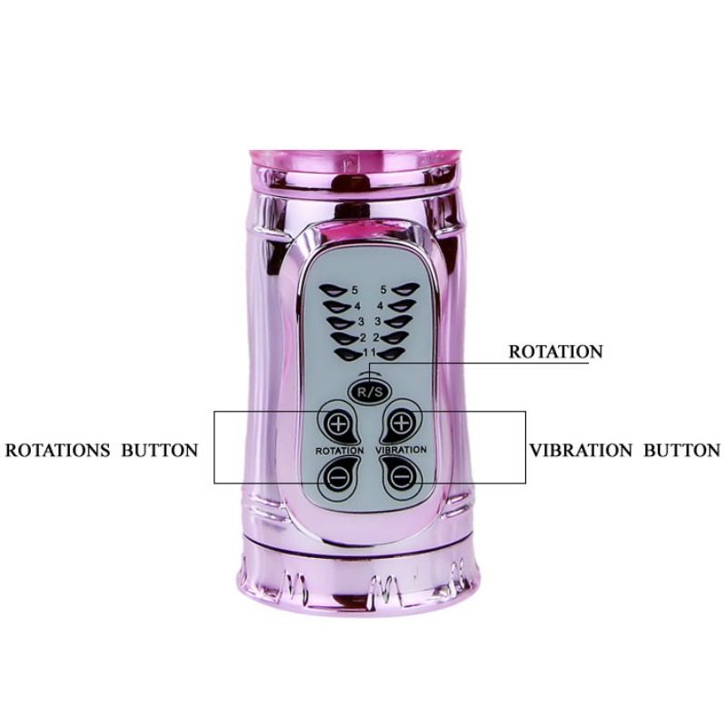 Baile - Sextoy Rechargeable Rabbit Point G en Silicone - Lilas