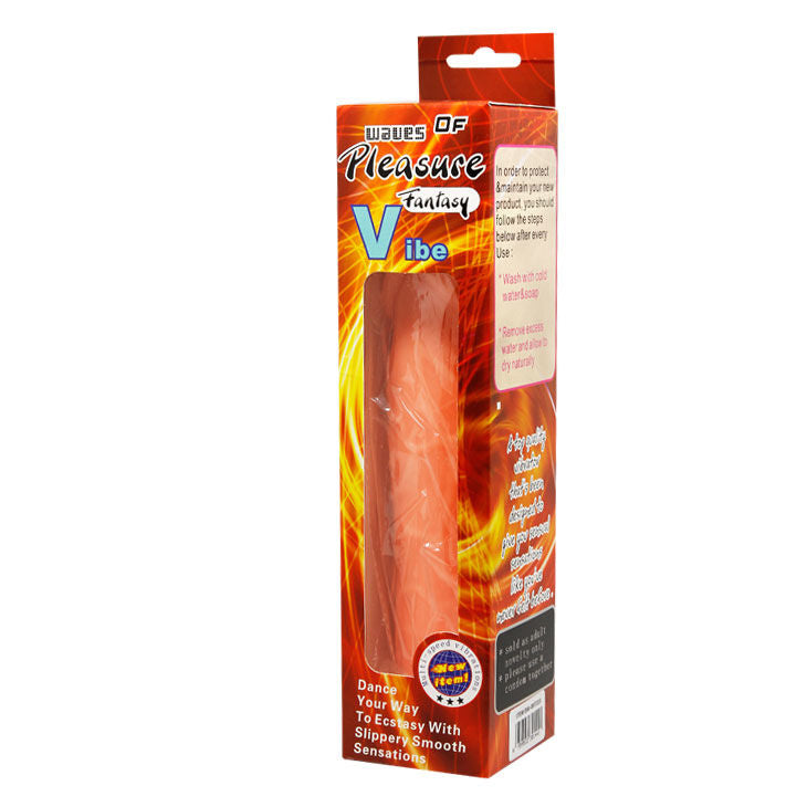 Baile - Gode Réaliste Veiné avec Ventouse - 19,8 cm