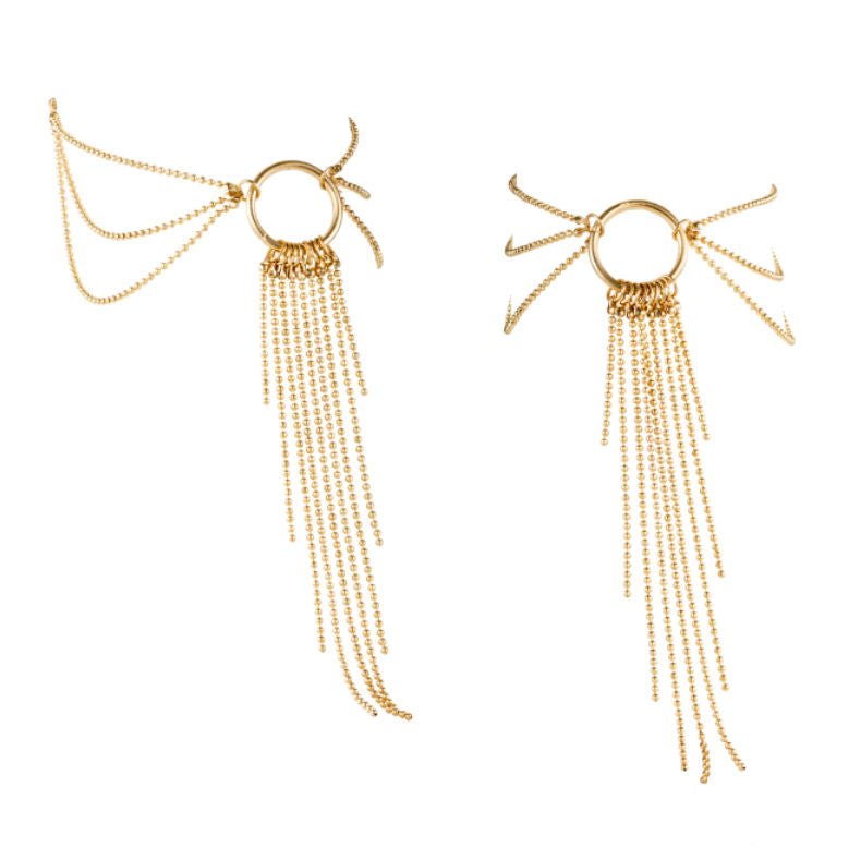 Bijoux Indiscrets - Bijoux pour pieds en chaines métalliques Magnifique - Or