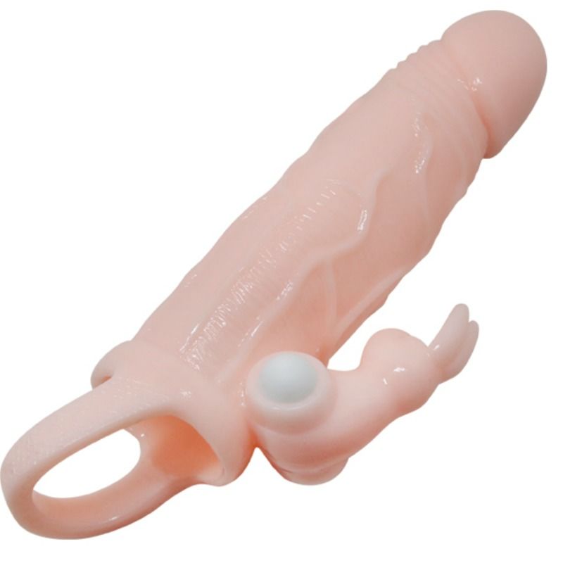 Baile - Gaine à Pénis Vibrant avec Lapin - 16,5 cm