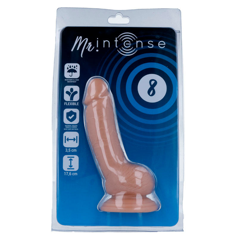 Mr. Intense - Gode Ventouse Réaliste Couleur Chair / 17,6 cm