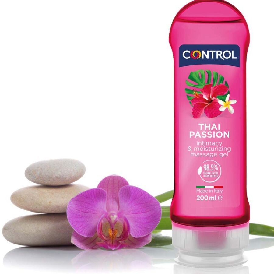 Control – Gel 2 en 1 Massage & Plaisir Thai Passion – 200 ml