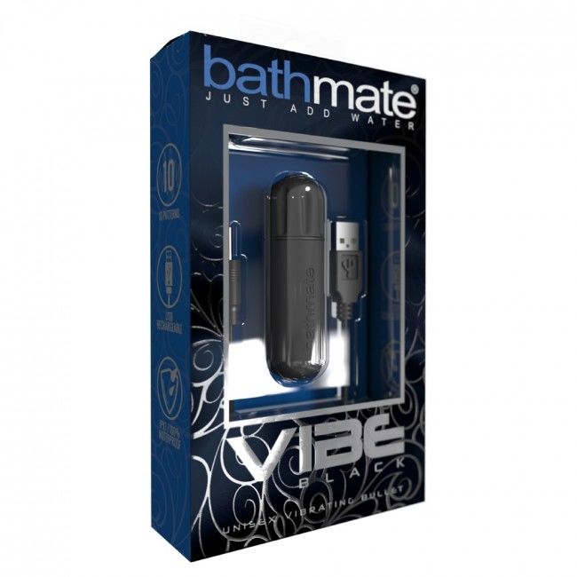 Bathmate - Vibromasseur Bullet Vibe - Noir