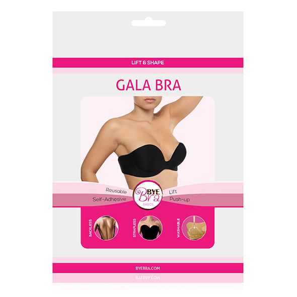 Soutien-Gorge Adhésif Gala Bra Bonnet D Noir - Bye Bra