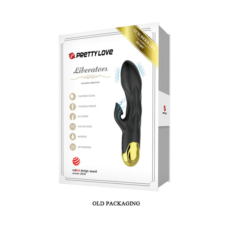 Stimulateur Smart Naughty Play Vibration et Aspiration - Pretty Love