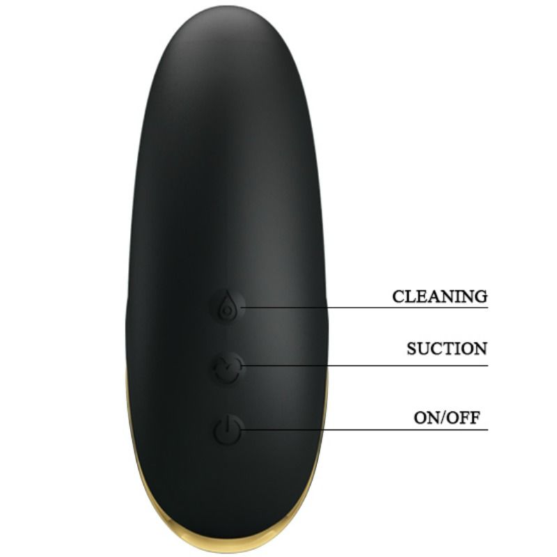 Stimulateur Clitoridien Smart Otis Noir - Pretty Love
