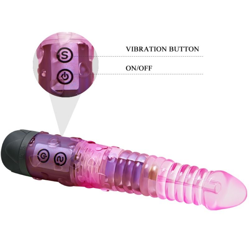 Baile - Vibromasseur Ondulé Lover’s - Rose