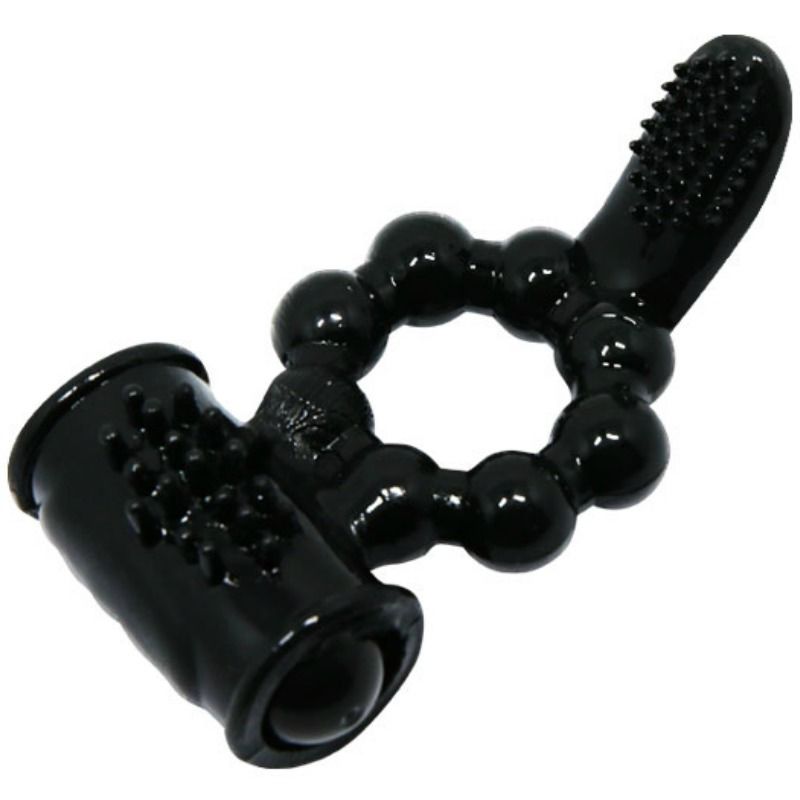 Baile - Anneau Pénien Vibrant Sweet Ring - Noir