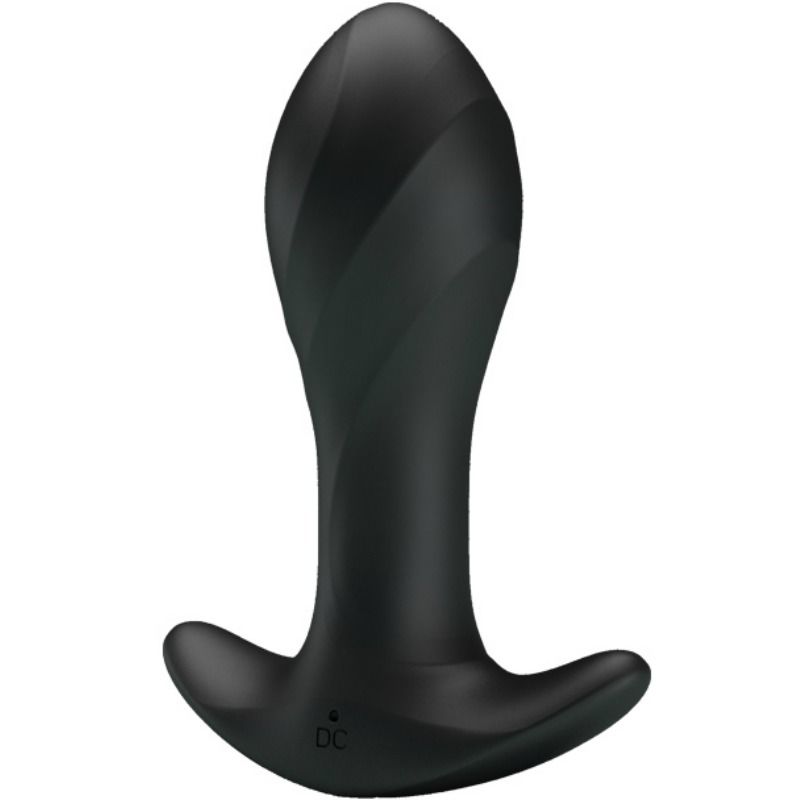 Plug Anal Vibrant Pretty Love Silicone Noir - Pretty Love