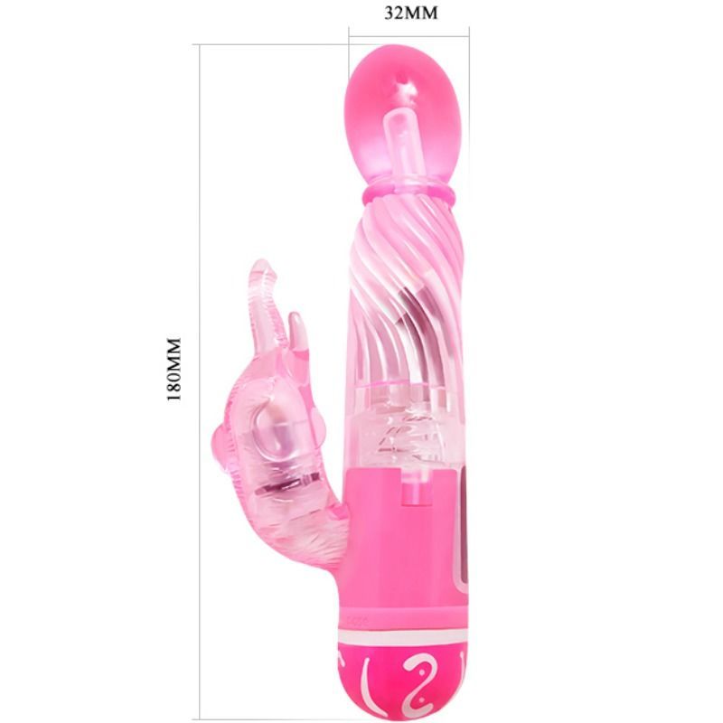 Baile - Vibromasseur avec Stimulateur de Clitoris Lover’s - Violet