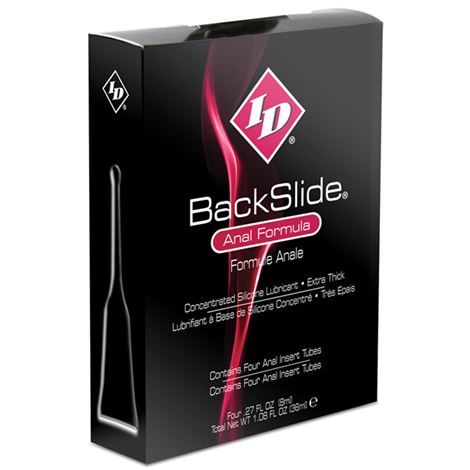 Lubrifiant Anal ID Backslide Silicone 4x8ml - ID