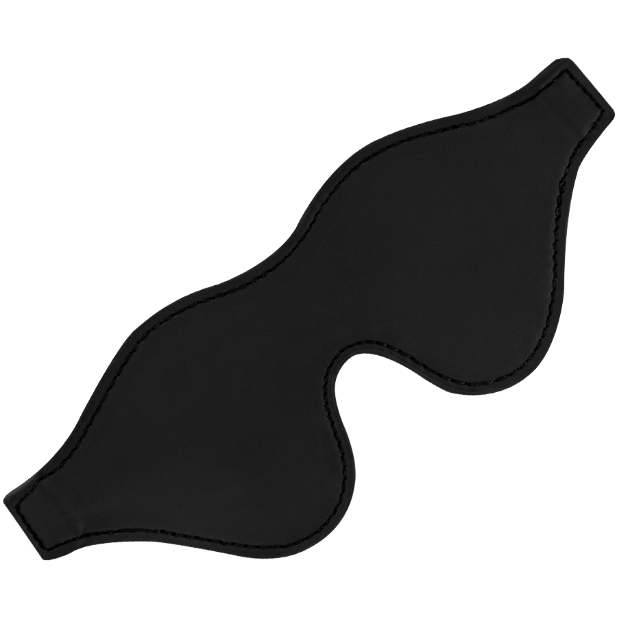 Darkness - Masque de sommeil en PVC - Noir