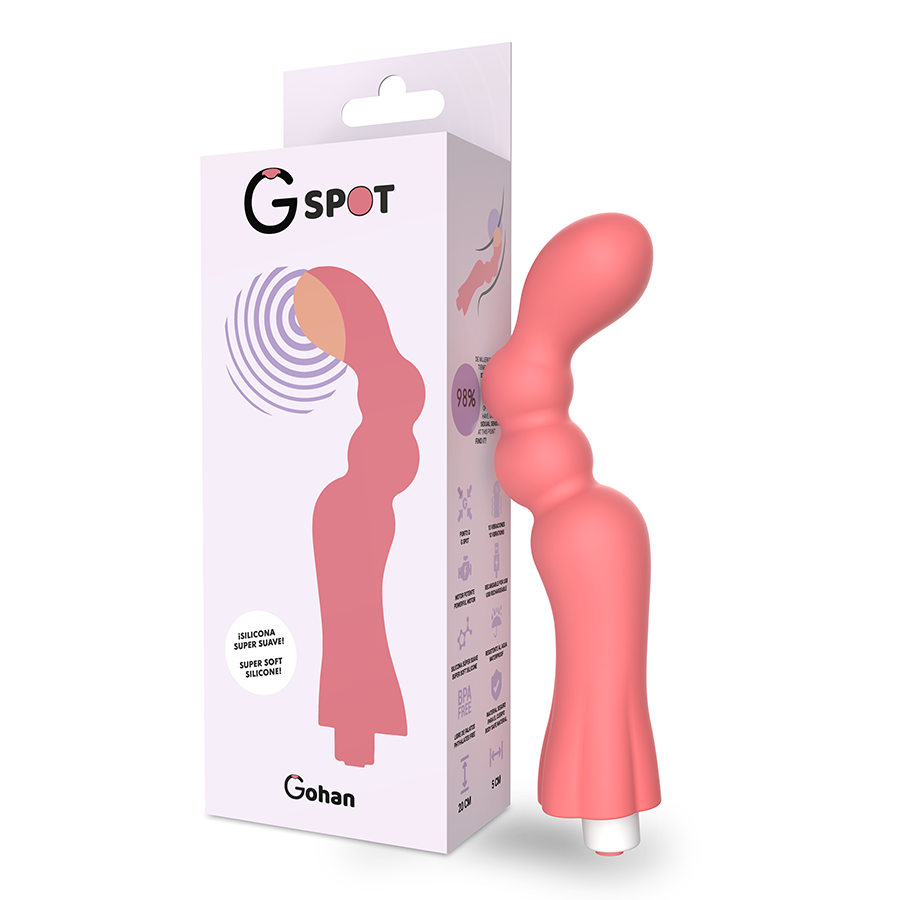 Vibromasseur point G Gohan lumière rouge - G-Spot - G-SPOT