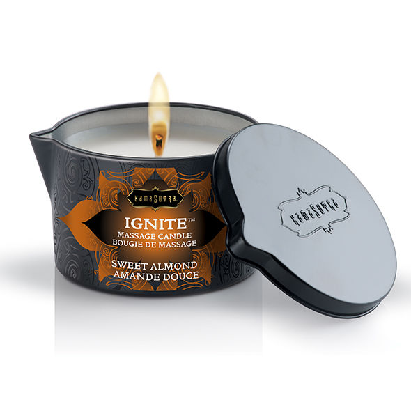 Kamasutra - Bougie de massage Amande douce - 170 gr
