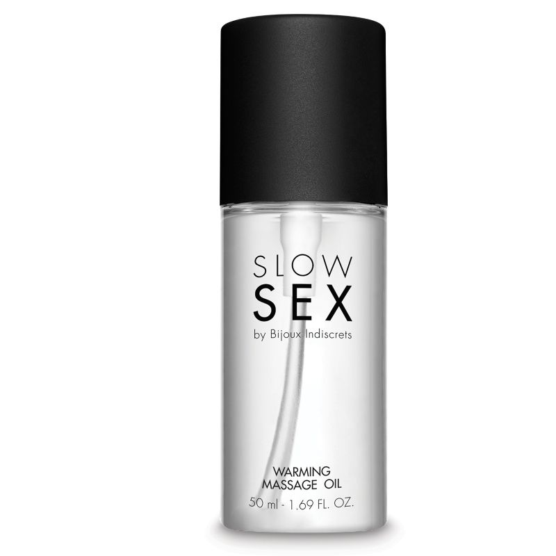 Bijoux Indiscrets - Huile de massage Chauffante Slow Sex - 50 ml