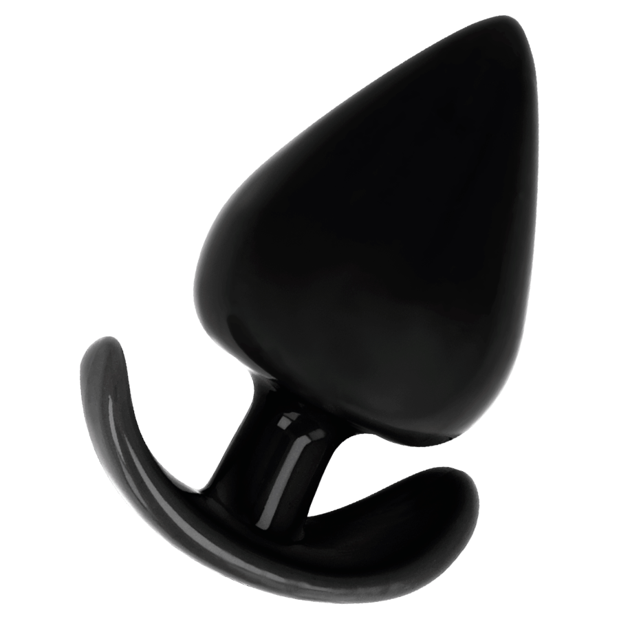 Plug Anal Flexible Noir 11 cm - Addicted Toys