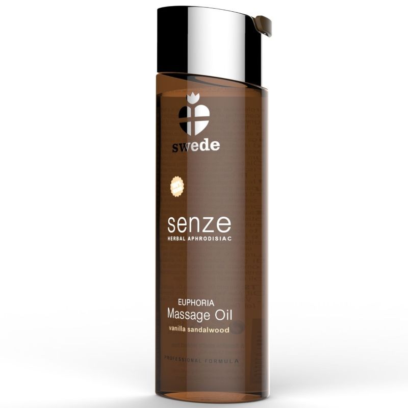Huile de massage aphrodisiaque Euphorie vanille & santal 150ml - Swede - SWEDE