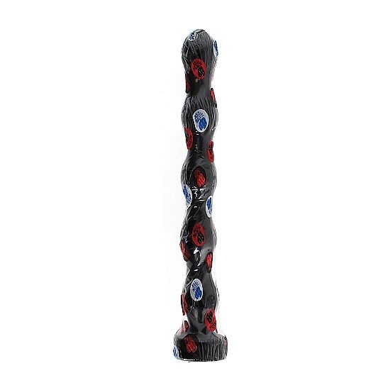 All Black - Jouet Anal XXL Ondulé - 41,5 cm