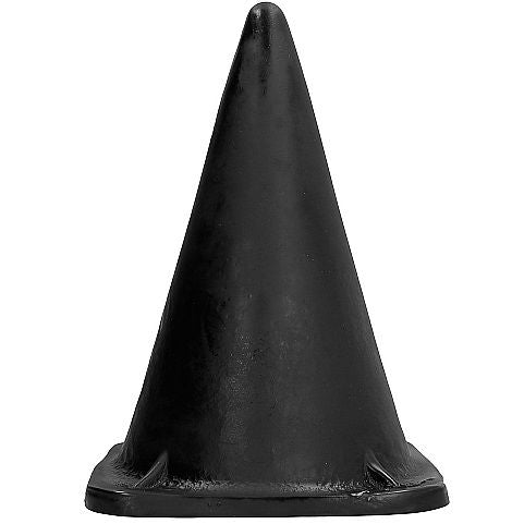 All Black – Gode fisting en forme de cône de chantier – 30 cm