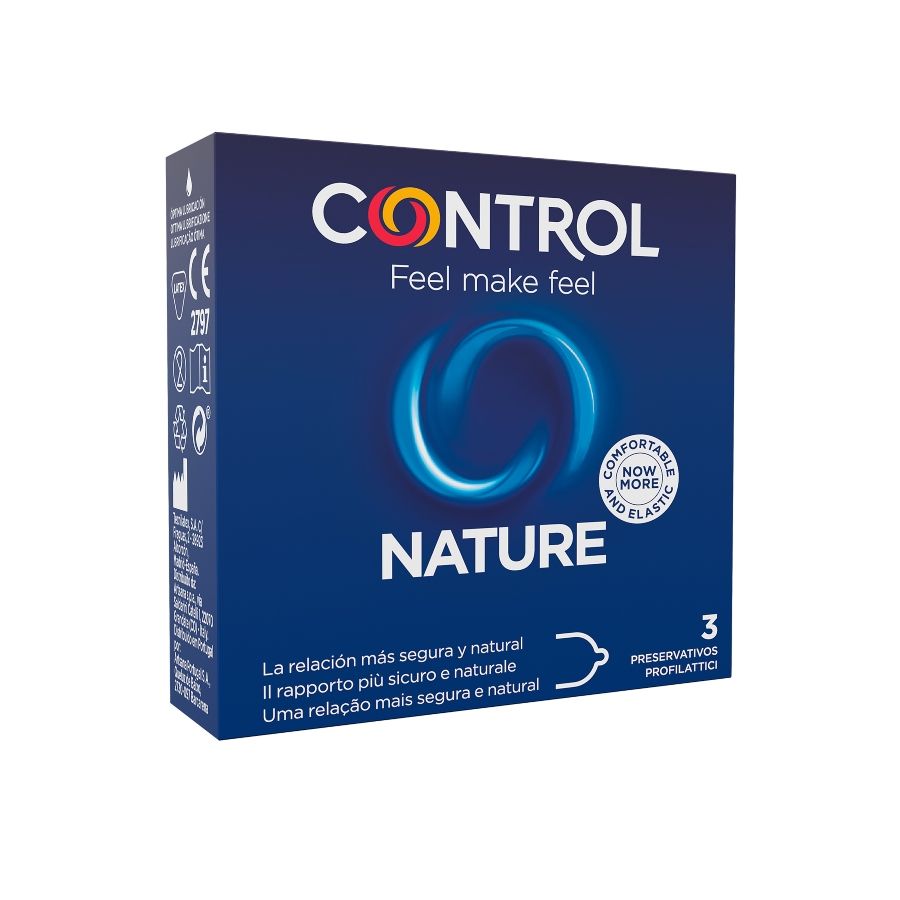 Préservatifs Control Adapta Nature Lot de 3 - Control - CONTROL CONDOMS