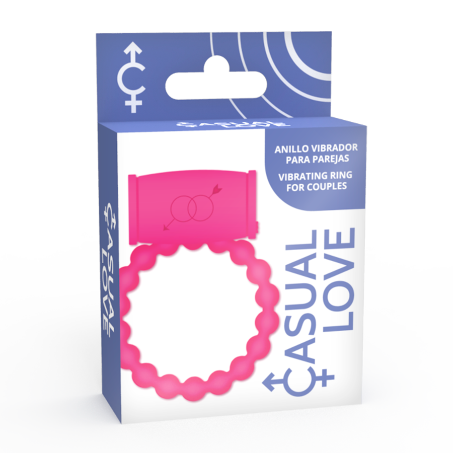Anneau Vibrant Casual Love Ring 25 Rose - Casual Love