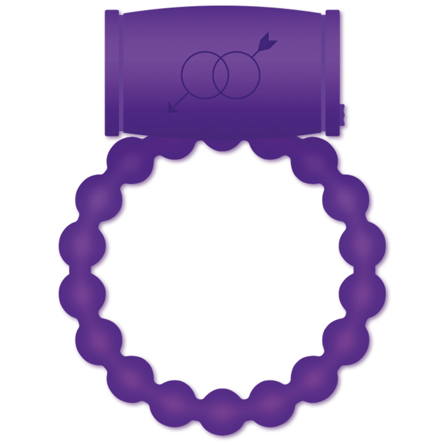 Anneau Vibrant Couple Casual Love Ring 25 Violet
