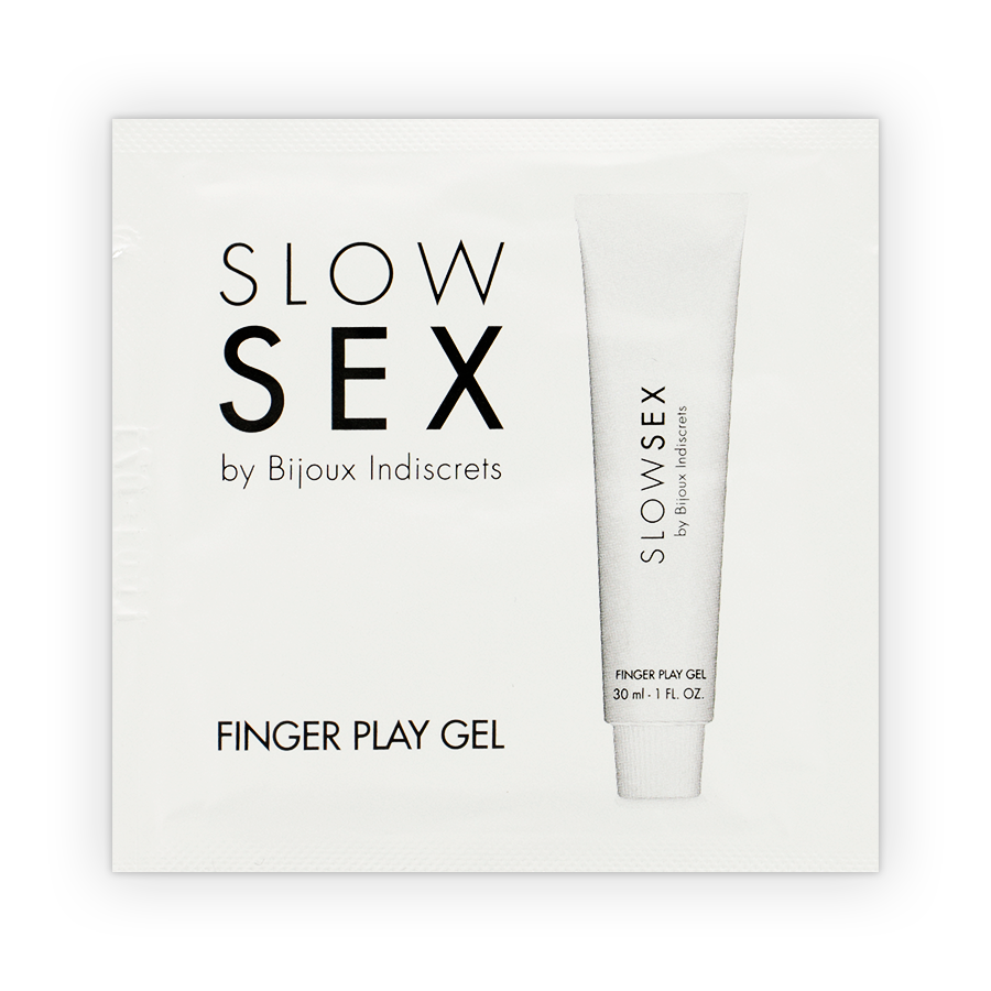 Gel Massage Intime Slow Sex Jeu de Doigts Monodose - Bijoux - Bijoux Indiscrets