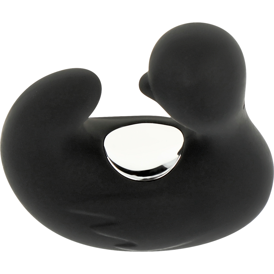 Stimulateur Ducky Rechargeable Noir - Black&Silver