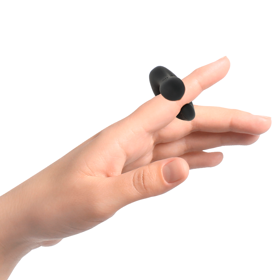 Stimulateur Ducky Rechargeable Noir - Black&Silver
