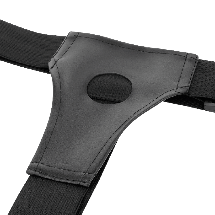 Harness Attraction – Gode ceinture Marcos avec vibromasseur – 15 cm