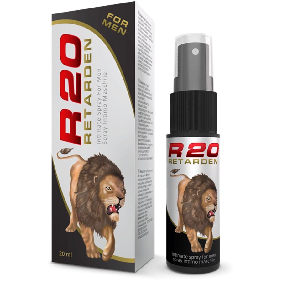 Intimateline – Spray Retardant Homme R20 Effet Froid - 20 ml