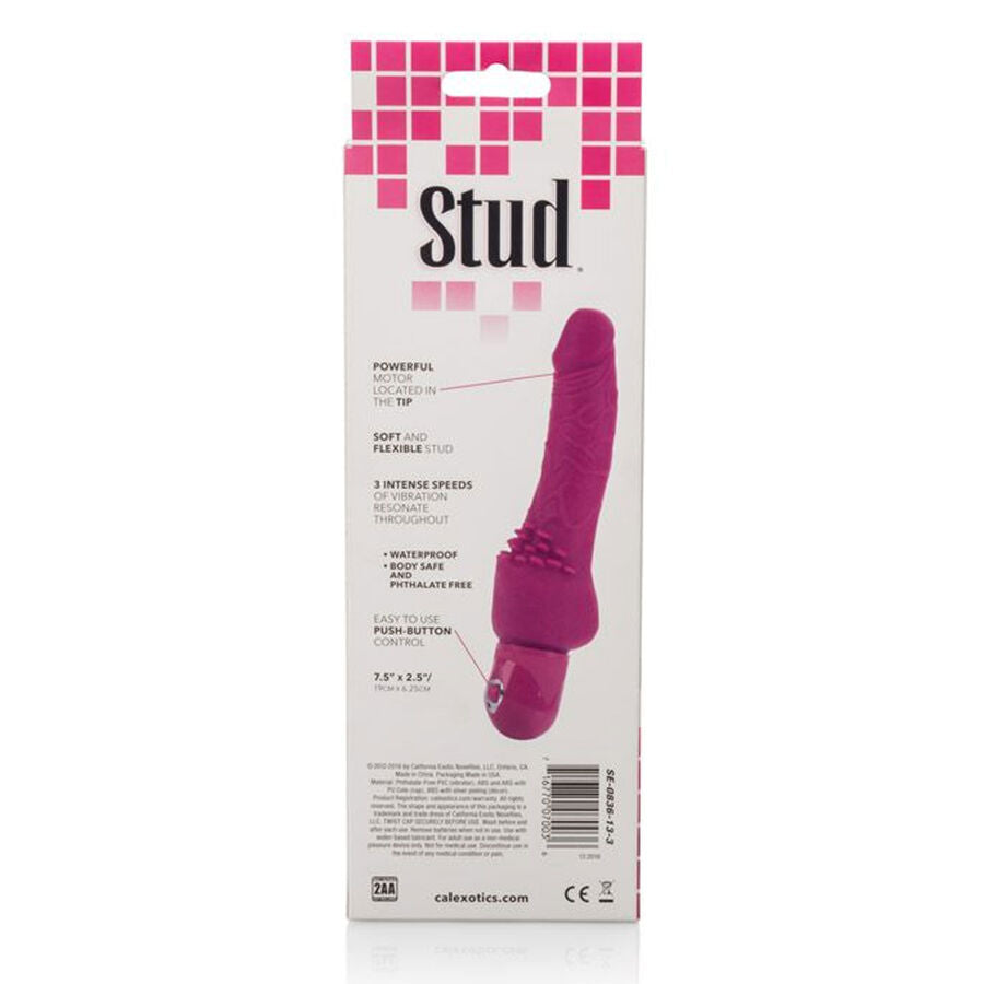 Vibrateur Réaliste Power Stud Cliterrific Rose - Calexotics