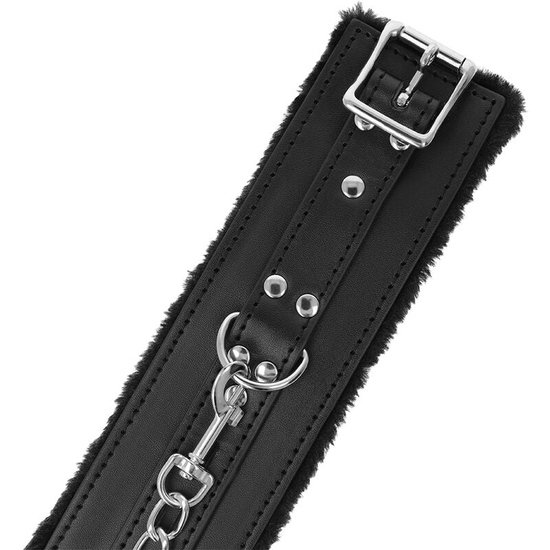 Darkness – Menottes Bondage Doublées Noir