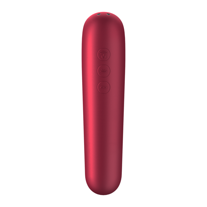 Stimulateur Clitoridien Dual Love App Rouge - Satisfyer