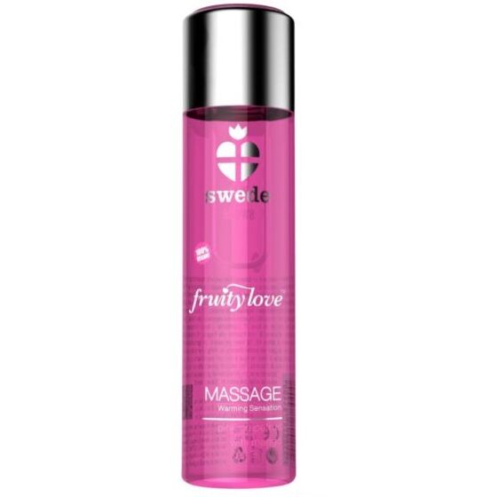 Huile Massage Fruity Love Chauffante Pamplemousse Mangue - Swede - SWEDE