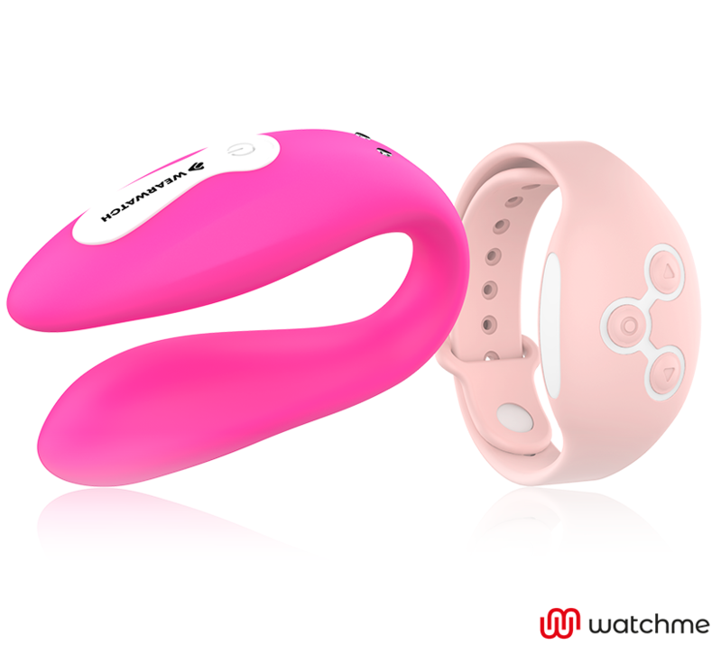 Vibrateur wearable double technologie fuchsia/rose - Wearwatch - WEARWATCH