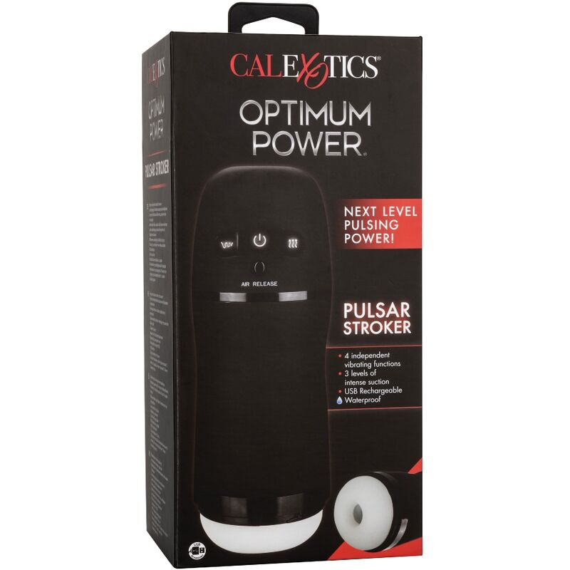 Masturbateur Vibrant Optimum Power Pulsar Stroker - Calexotics