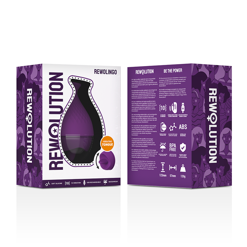 Vibromasseur à langue Rewolingo - Rewolution - REWOLUTION