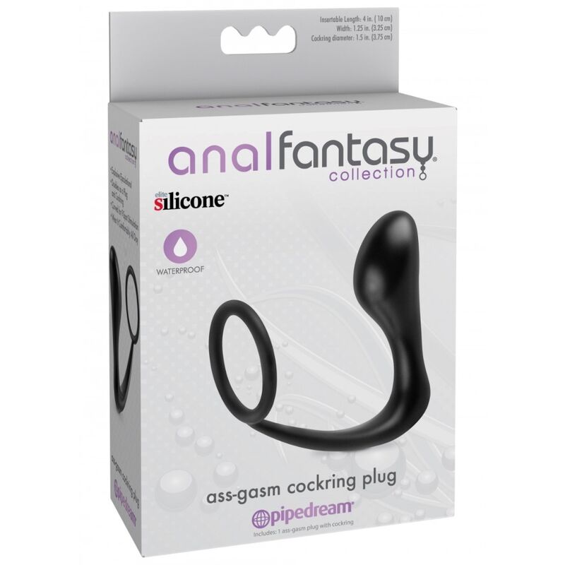 Anneau Pénien Plug Anal Ass-gasm - Anal Fantasy