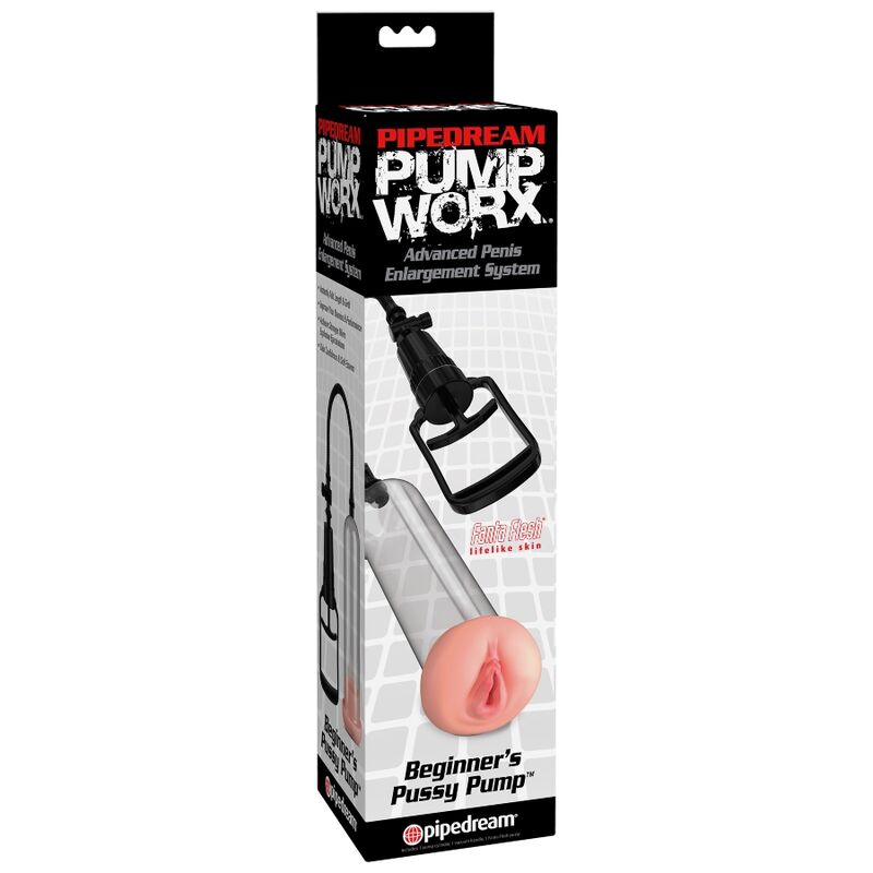 Pompe à Érection Pump Worx avec Masturbateur Vagin - Pump Worx
