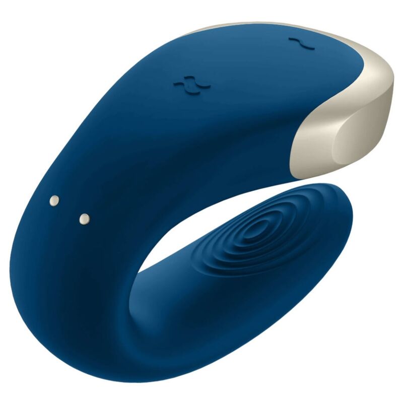 Vibromasseur Couple Double Love Connecté Bleu - Satisfyer