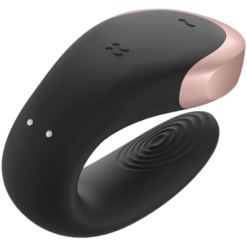 Vibromasseur Couple Double Love Connecté Noir - Satisfyer