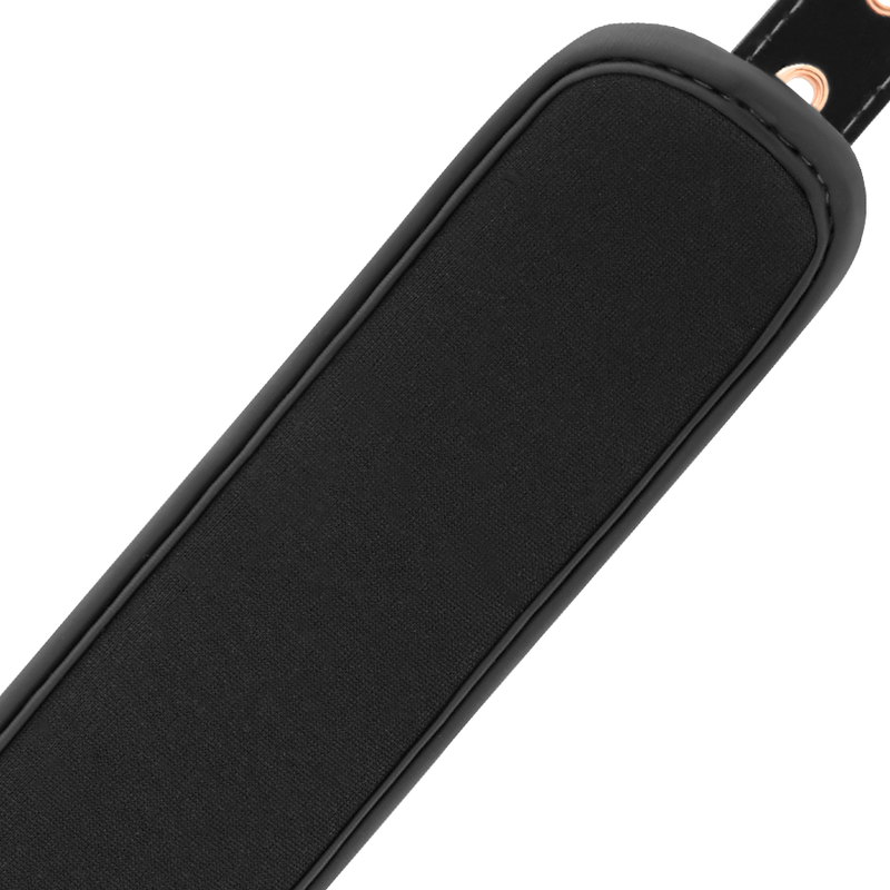 Menottes BDSM Black Edition Premium Cuir Vegan - Begme - Begme Fetish Games