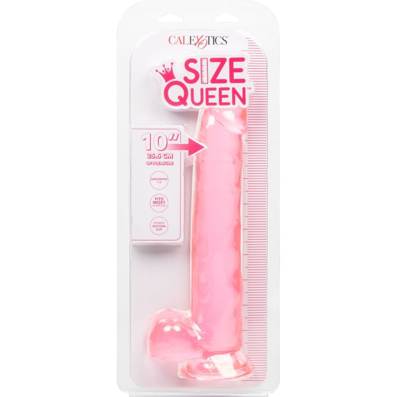 Gode XXL Réaliste Size Queen Rose 25,5cm - CalExotics