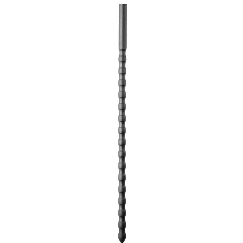 All Black - Plug urètre en silicone  - 6/8 mm