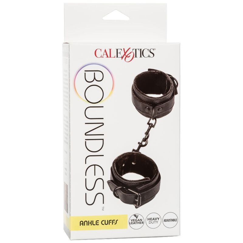 Menottes Chevilles Boundless Ankle Cuffs Noires - CalExotics