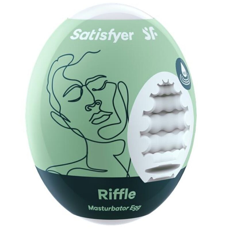 Œuf Masturbateur Egg Riffle Hydro-Active - Satisfyer