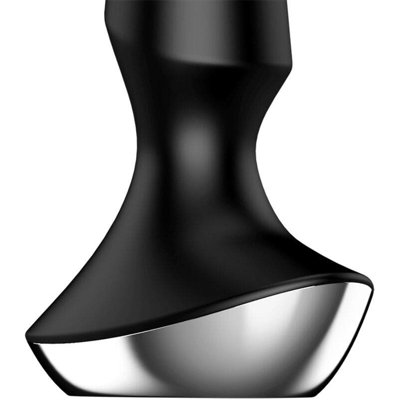 Plug Anal Vibrant Connecté Plug-ilicious 2 Noir - Satisfyer