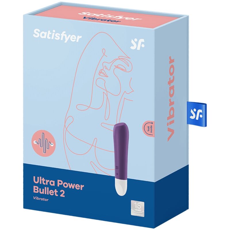 Stimulateur Vibrant Ultra Power Bullet 2 Violet - Satisfyer