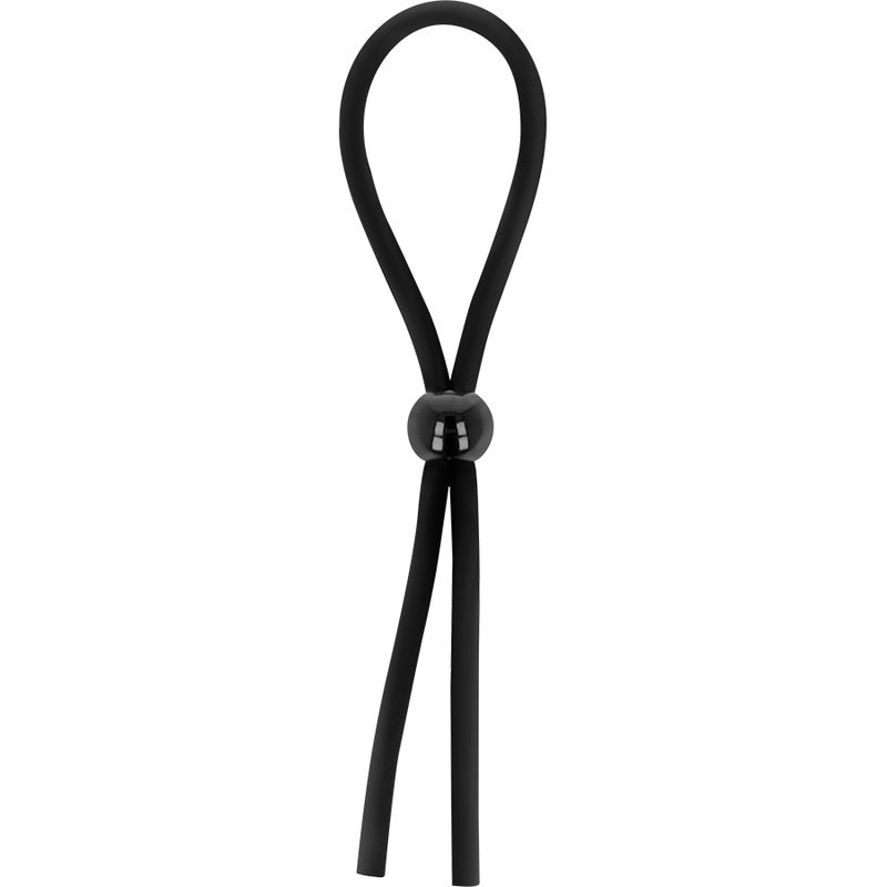 Anneau Pénien Ajustable Cordon Noir - Ohmama Fetish - OHMAMA FETISH